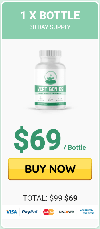 Vertigenics one bottle checkout order page